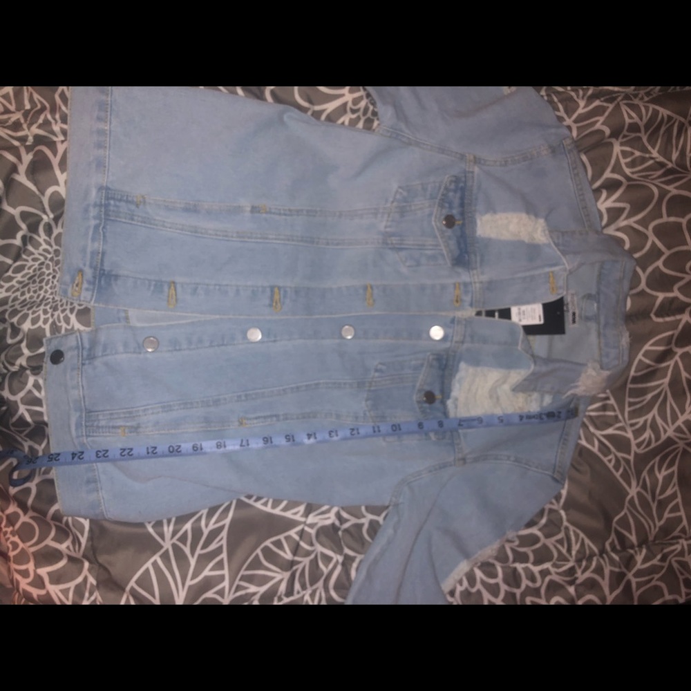 Distressed Denim Jacket - Picture 6 of 6